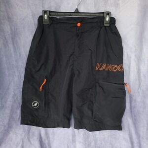 Kangol Mesh Lined Cargo Shorts Small Y2K Utility